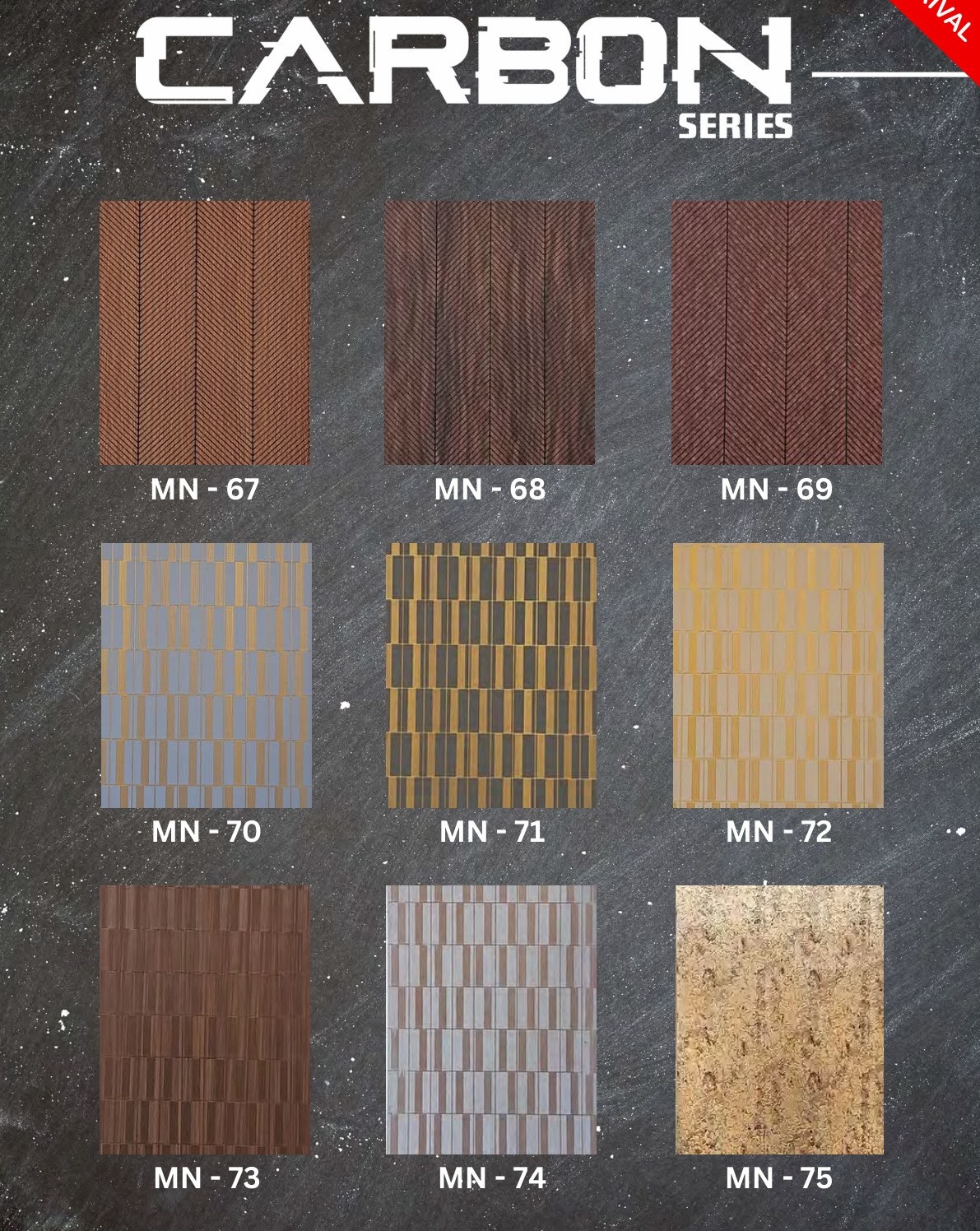 Charcoal Panels by Rosewood Interio