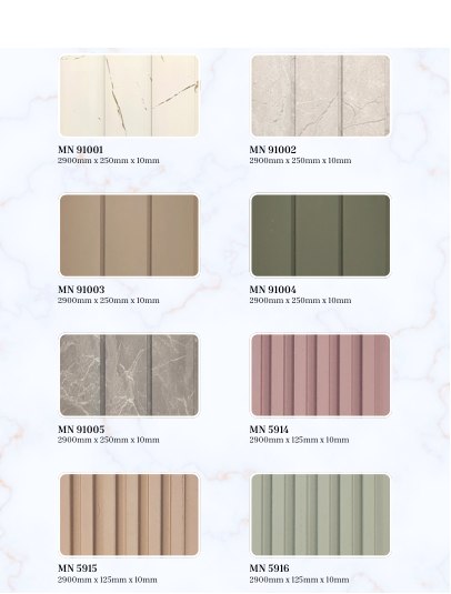Decorative finish PVC Wall Panels